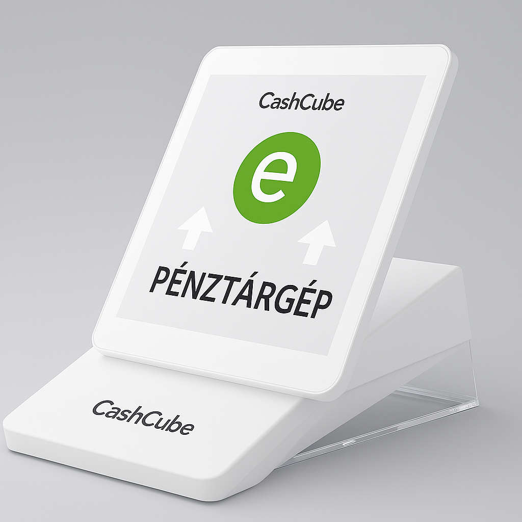 Cashcube epénztárgép illusztráció