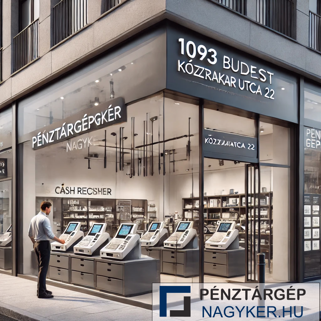 Pénztárgép kép: Hegedüs Gyula utcai pénztárgép szerviz elköltözött! Új cím: Közraktár u. 22 - Cash Register Kft