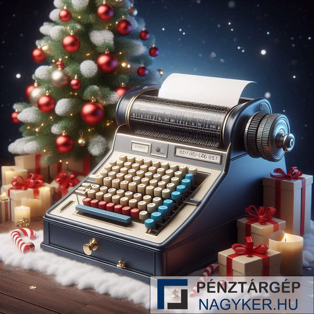 Pénztárgép kép: Boldog Karácsonyt kívánunk – Köszönjük az egész éves együttműködést!