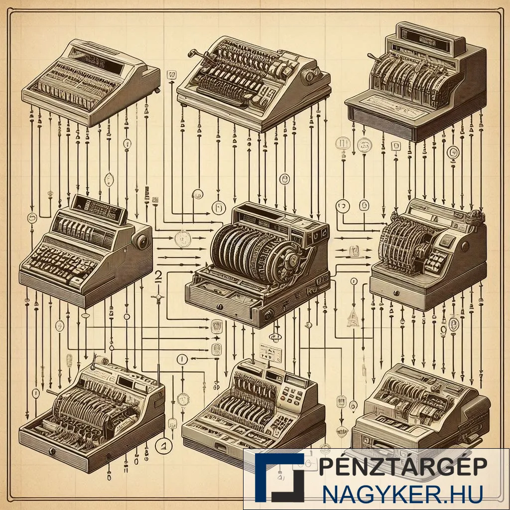 pénztárgép kép: A pénztárgépek története és fejlődése