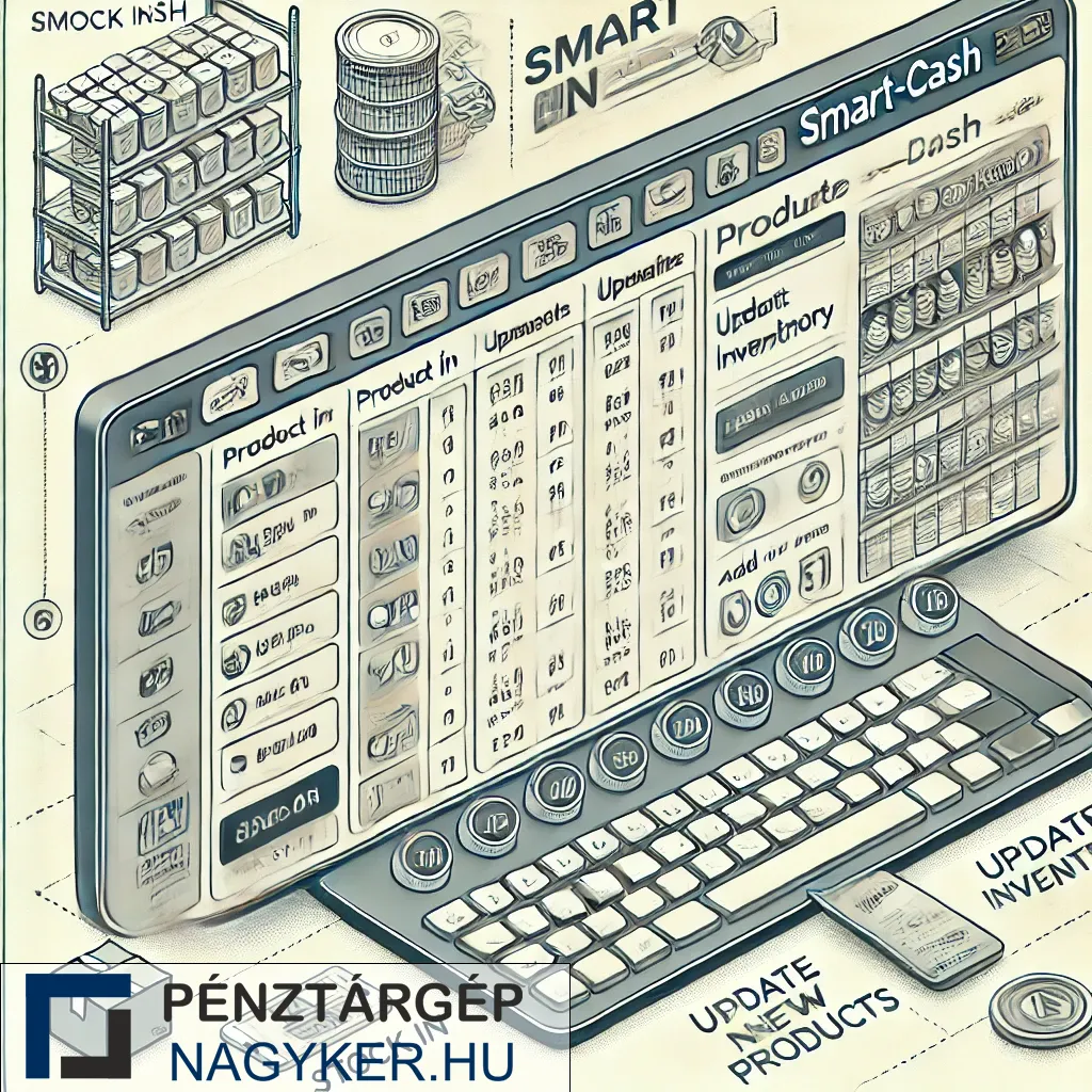 Smart-Cash raktárkészlet kezelő szoftver a pénzzárgépnagyker.hu terméke.