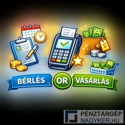 Bérlés vagy vásárlás pénztárgépes blogtémakör