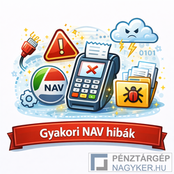 Gyakori NAV hibák pénztárgépes blogtémakör
