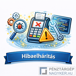 Hibaelhárítás pénztárgépes blogtémakör