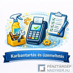 Karbantartás és üzemeltetés pénztárgépes blogtémakör