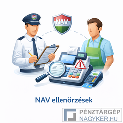 NAV ellenőrzések pénztárgépes blogtémakör