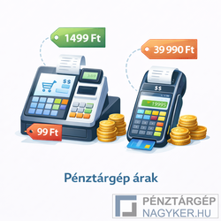 Pénztárgép árak pénztárgépes blogtémakör
