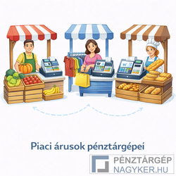 Piaci árusok pénztárgépei pénztárgépes blogtémakör