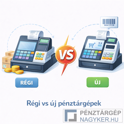 Régi vs új pénztárgépek pénztárgépes blogtémakör
