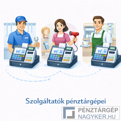 Szolgáltatók pénztárgépei pénztárgépes blogtémakör