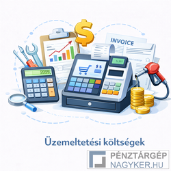 Üzemeltetési költségek pénztárgépes blogtémakör